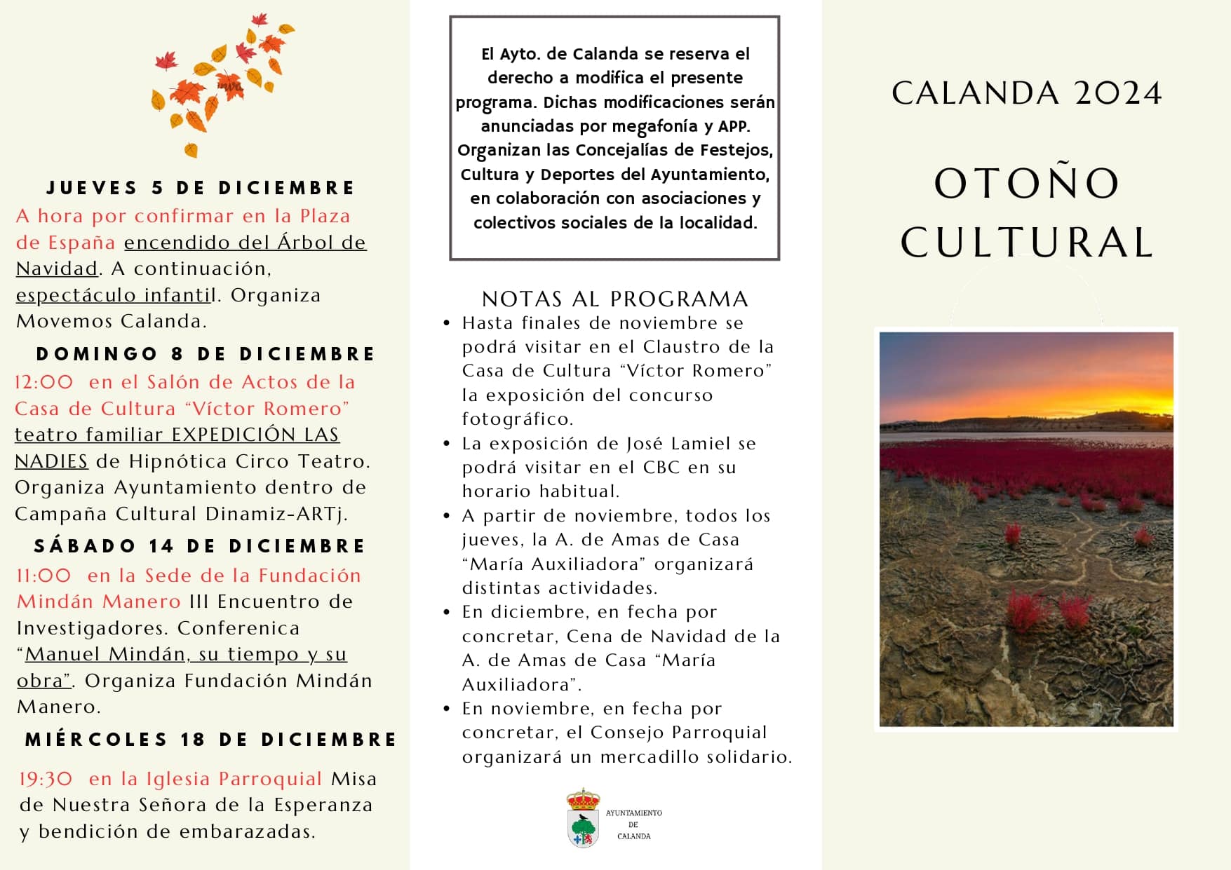 OTOÑO CULTURAL 2024 page