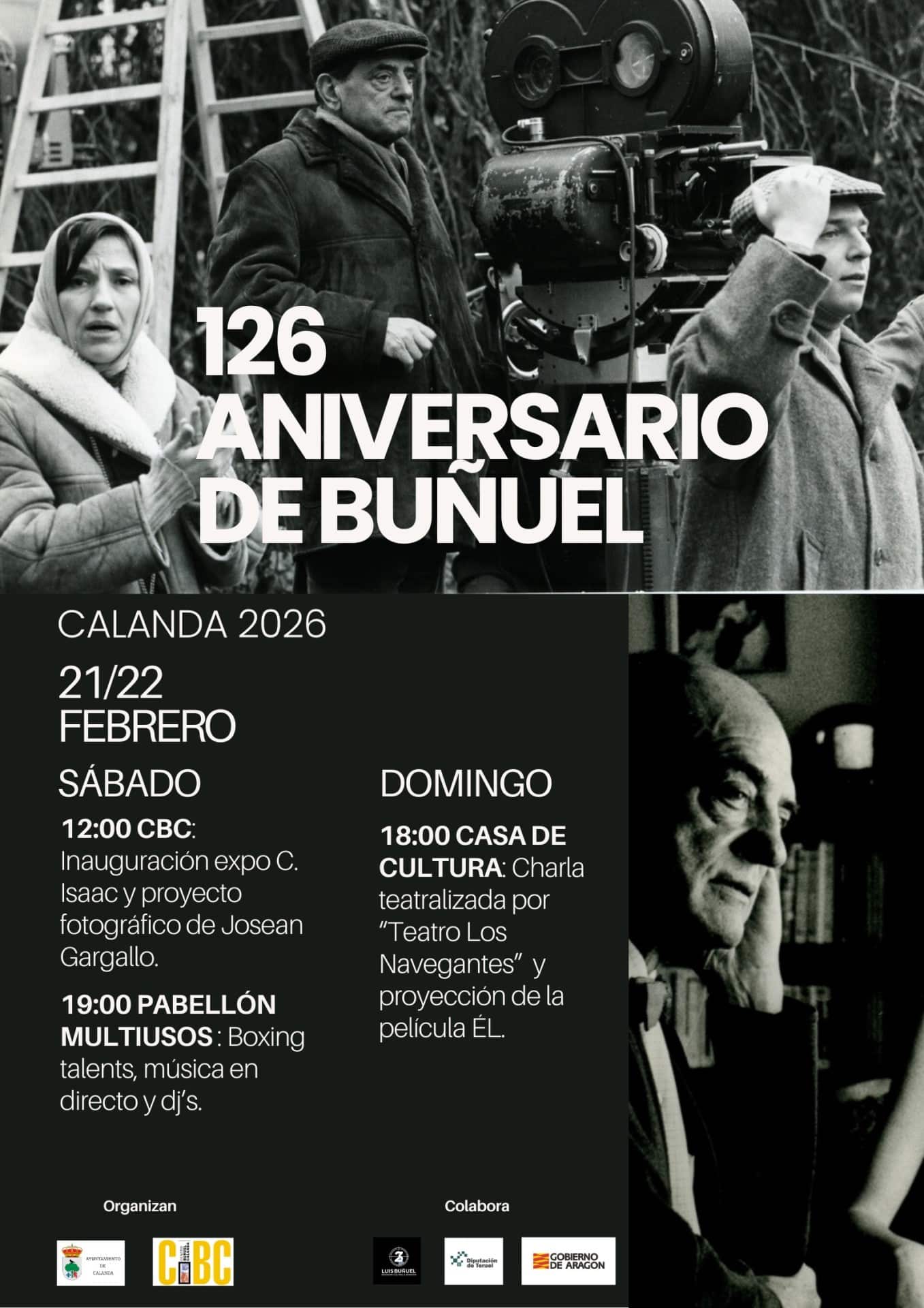 CARTEL ANIVERSARIO BUÑUEL